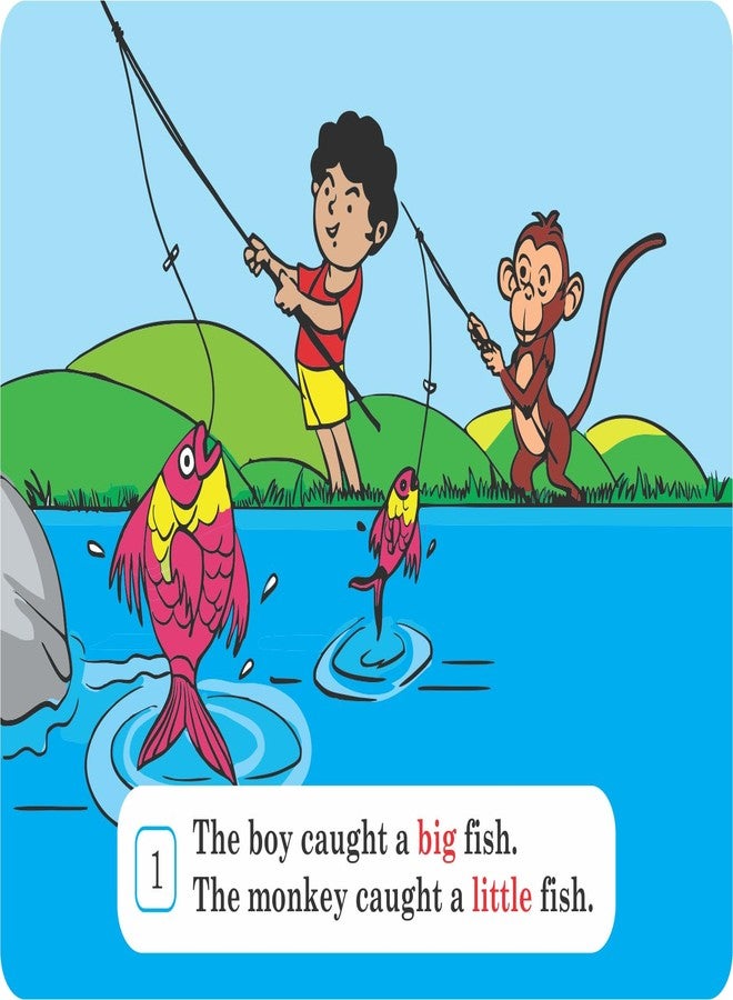 Brainy Bug Resources Flash Card for Teaching Language (Adjectives in Sentences), for Language_Skills | Audio-Enabled in Hindi, English, Punjabi, Tamil, Kannada, Telugu - Image 4